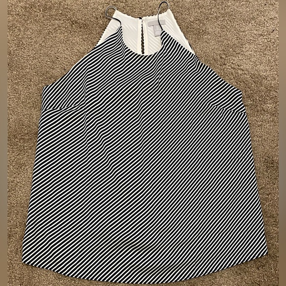 H&M spaghetti strap high neck top - Picture 1 of 4